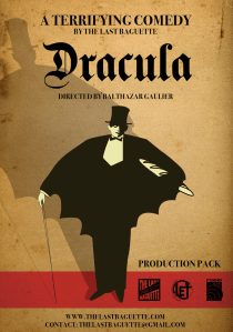Dracula programme and poster